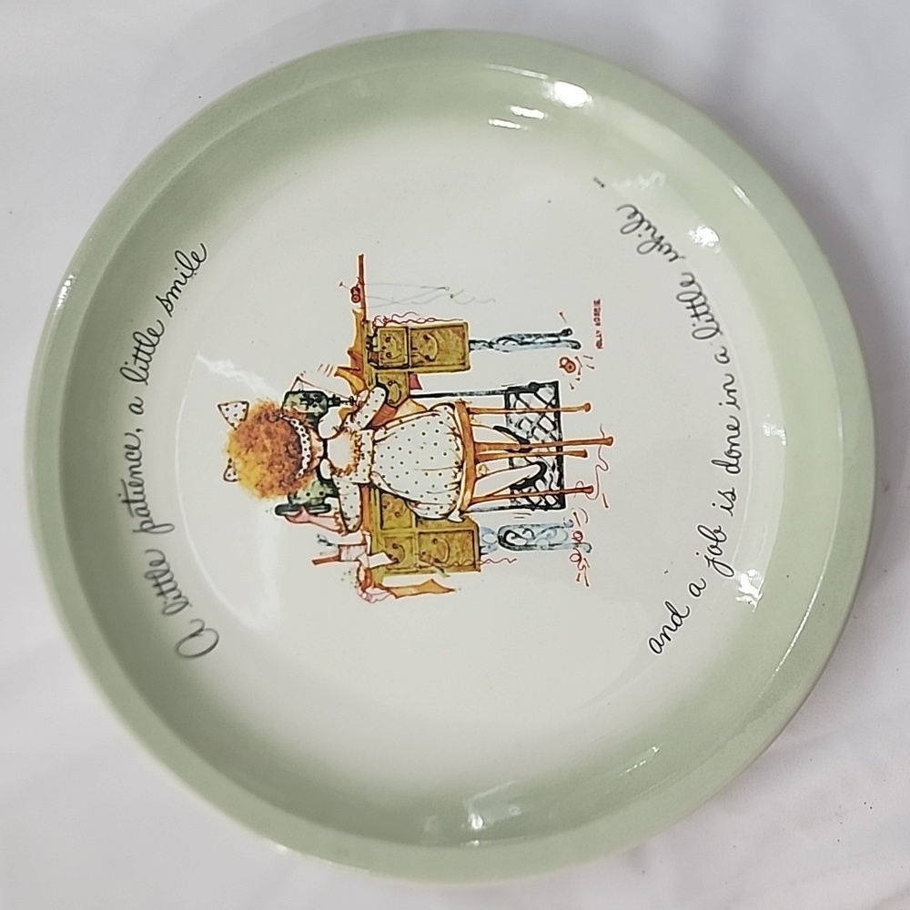 Vintage 1970s American Greetings Holly Hobbie Collector Edition Plate